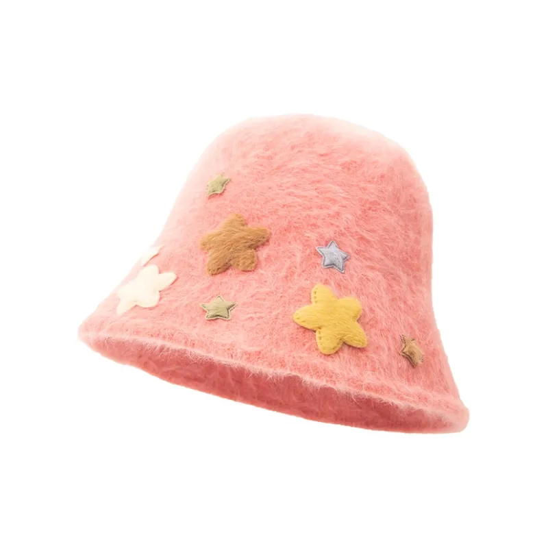 BAIJUAN Polyester Bucket Hats Women's-6