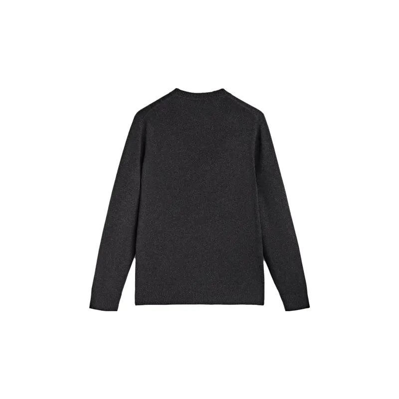 Massimo Dutti Cashmere Sweaters Men Dark Gray-1