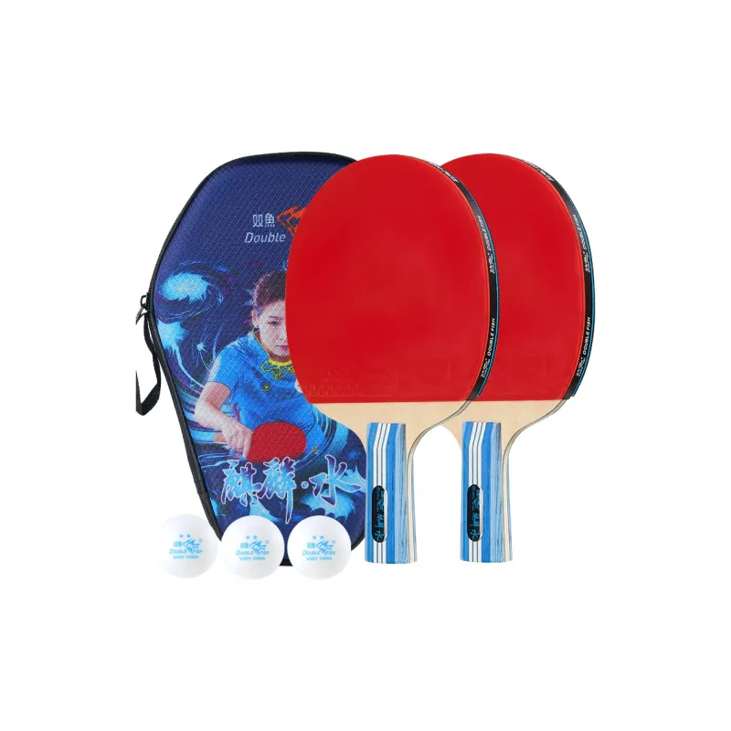 DOUBLEFISH Ping Pong Paddles Unisex All Wood-5