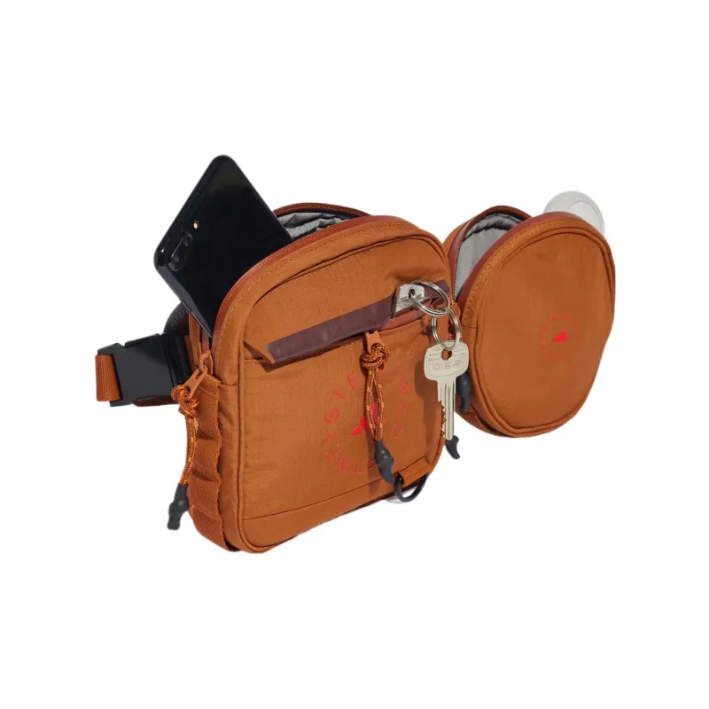 Adidas X Stella McCartney Co titled Series Fanny Packs Dark Caramel & Active Red & Bitter Chocolates-3
