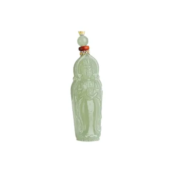 Jade Said Hetian Jade Hetian Jade Pendants Men's Green Jade