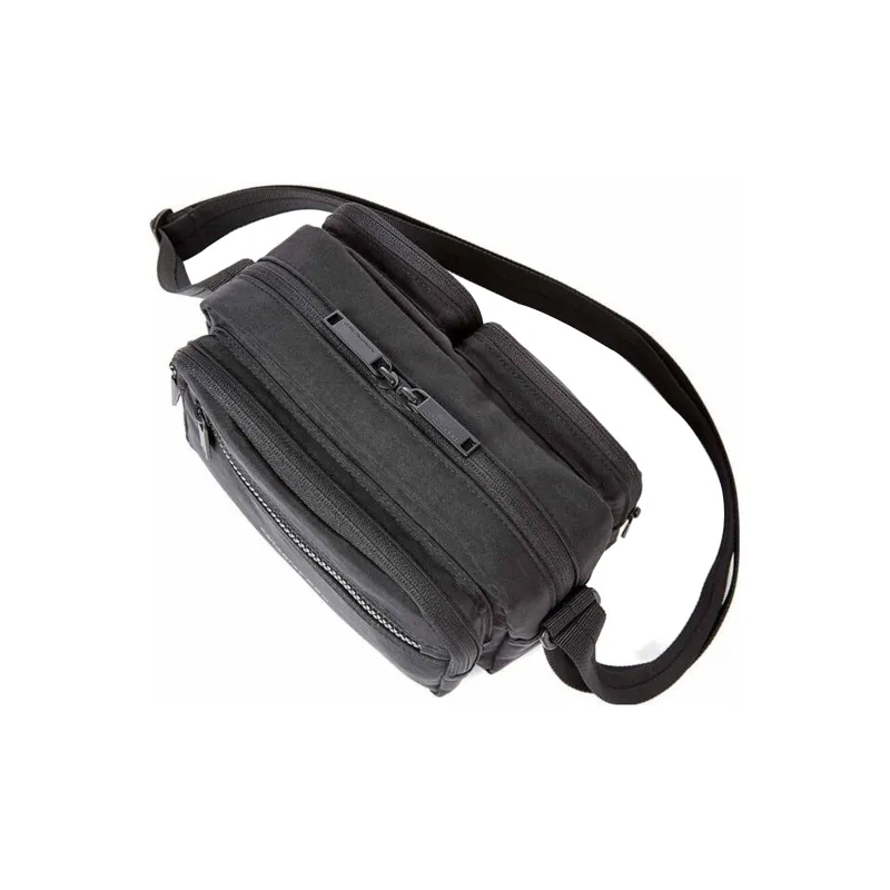 SAMSONITE MARSTON Nylon Small Square Bag Shoulder Bag, Crossbody Bag Mini Men's Black-5