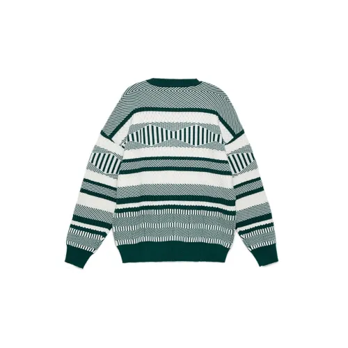 Palladium Knitwear Unisex Green/White Texture