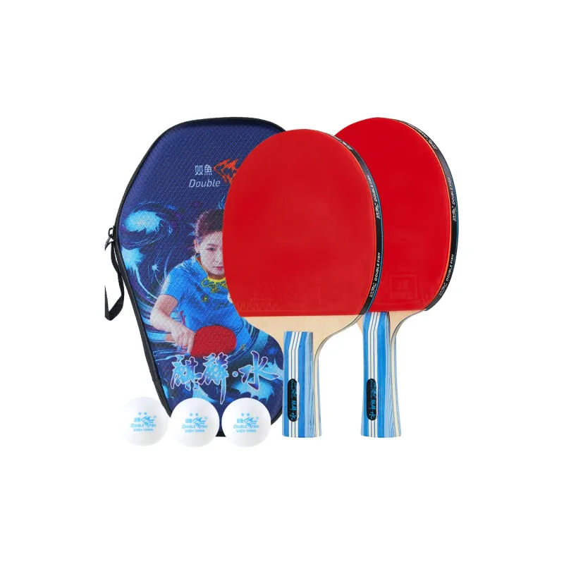 DOUBLEFISH Ping Pong Paddles Unisex All Wood-6