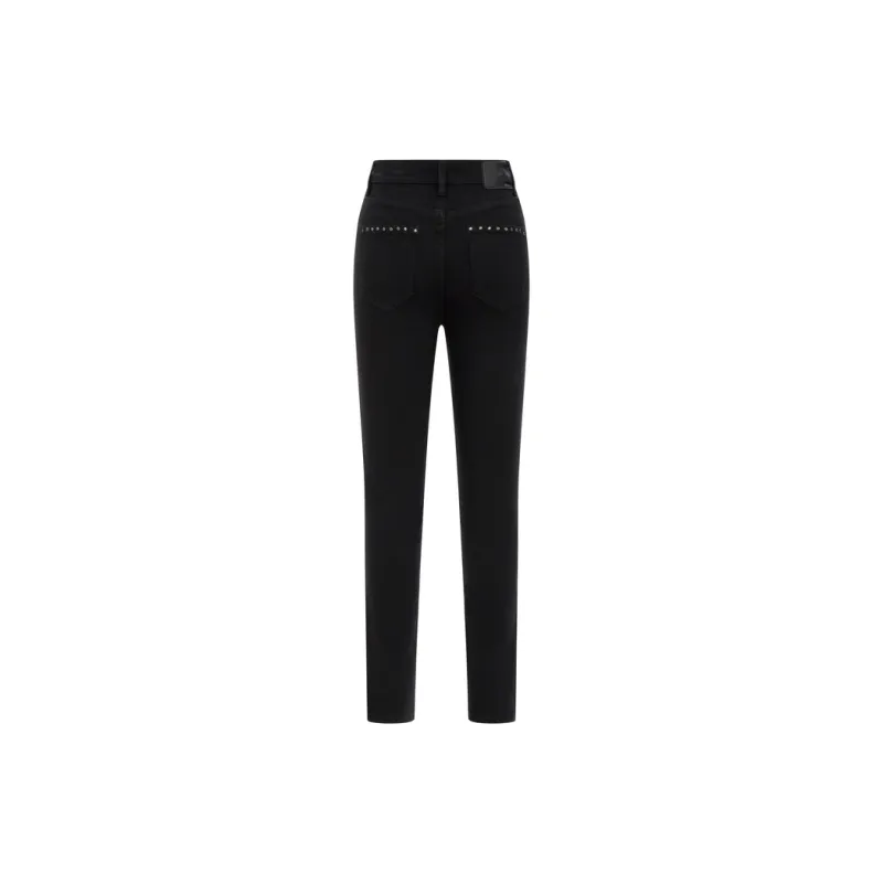 MO&CO Jeans Women's Denim Black-1