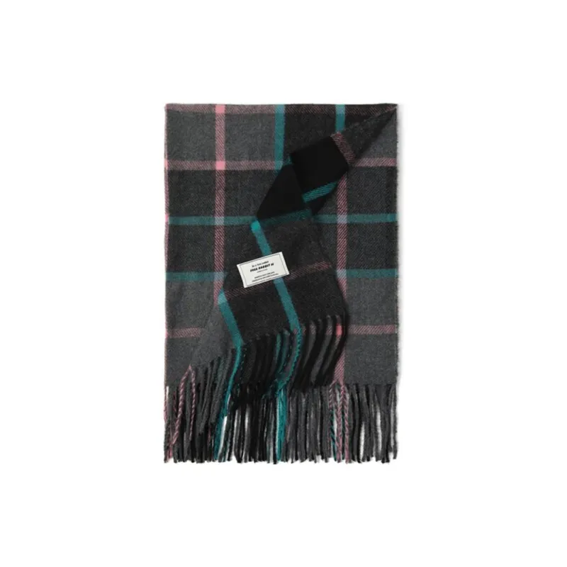 FREE RABBITⅡ Faux Cashmere Knit Scarves Unisex-5
