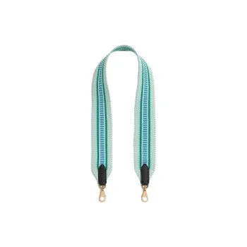 HERMES Cavale Canvas With Swift Calfskin Bag Straps Women's Light Green With Air Bubble Green Accents
