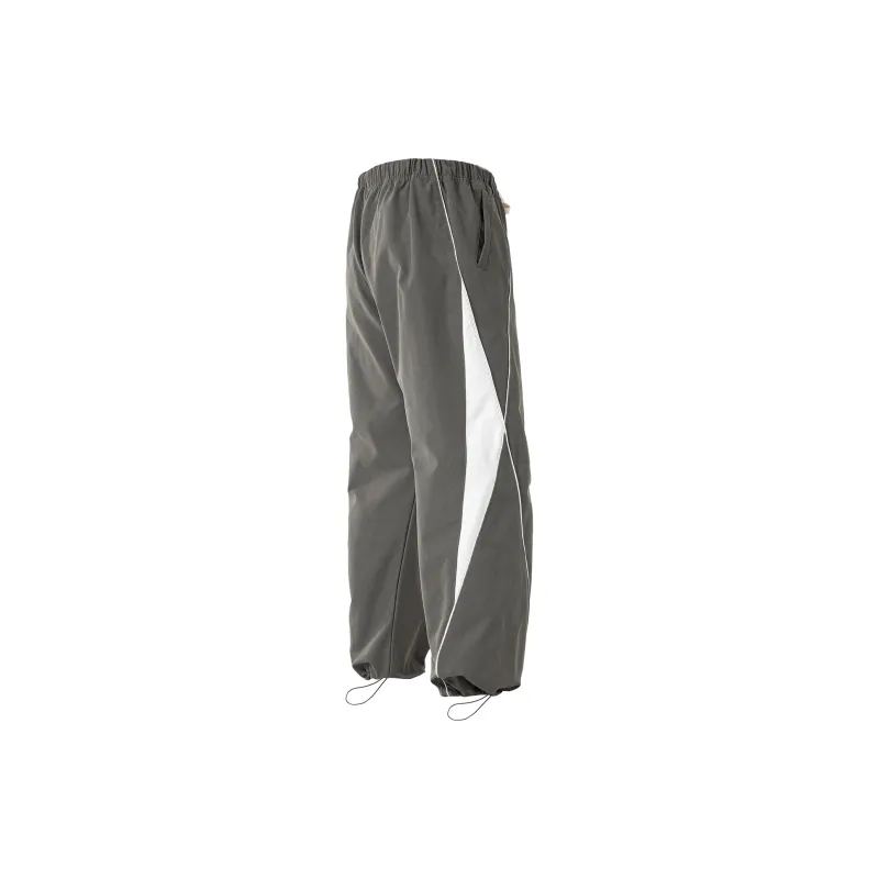 paddy julia Stitchwork Reflective Stripes Unisex Casual Pants-7
