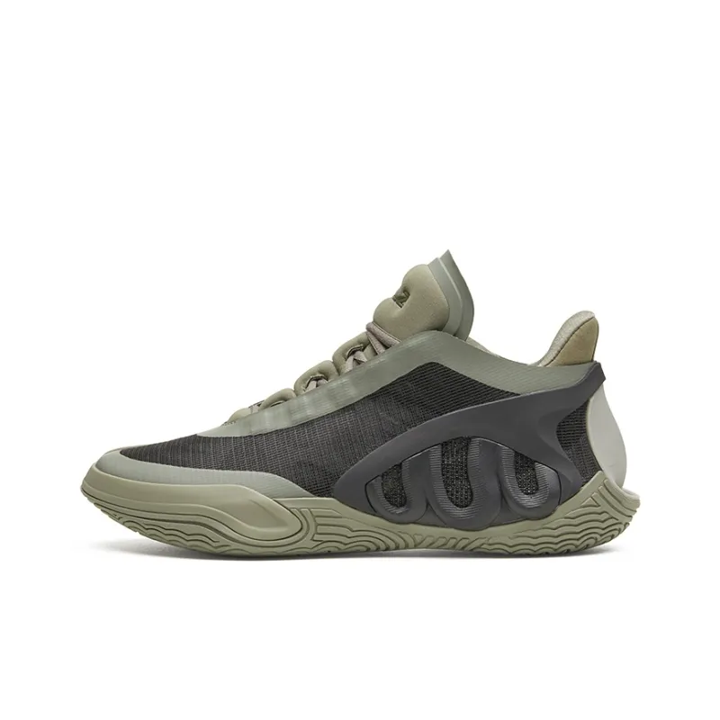 EQLZ EQUALIZER 2023 Cushioning Coverage Rebound Support High Top Performance Basketball Shoes Gaiya Army Green-0