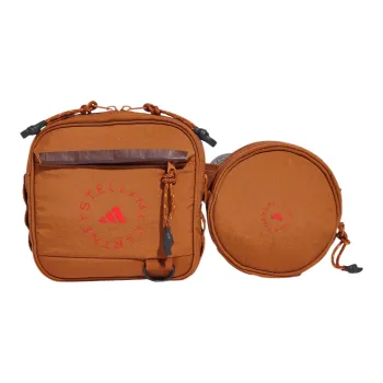 Adidas X Stella McCartney Co titled Series Fanny Packs Dark Caramel & Active Red & Bitter Chocolates
