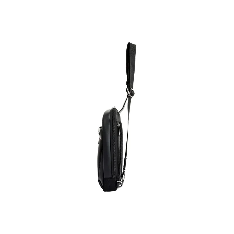 SAMSONITE Polyester Sling Bag Fanny Pack Shoulder Bag Crossbody Bag Women's Black-1