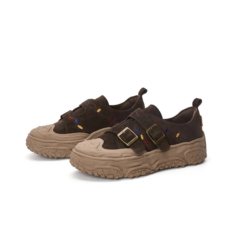 Joy&Mario Low-Top Outdoor Shoes 4cm Women's-1