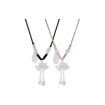 JUICY GRAPE S999 Fine Silver Necklaces Unisex