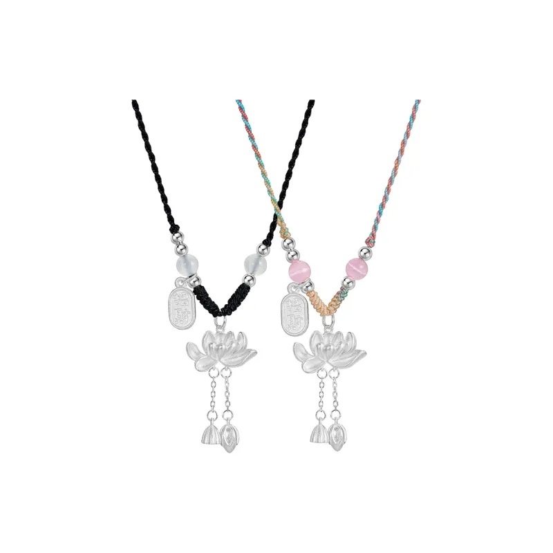 JUICY GRAPE S999 Fine Silver Necklaces Unisex-0