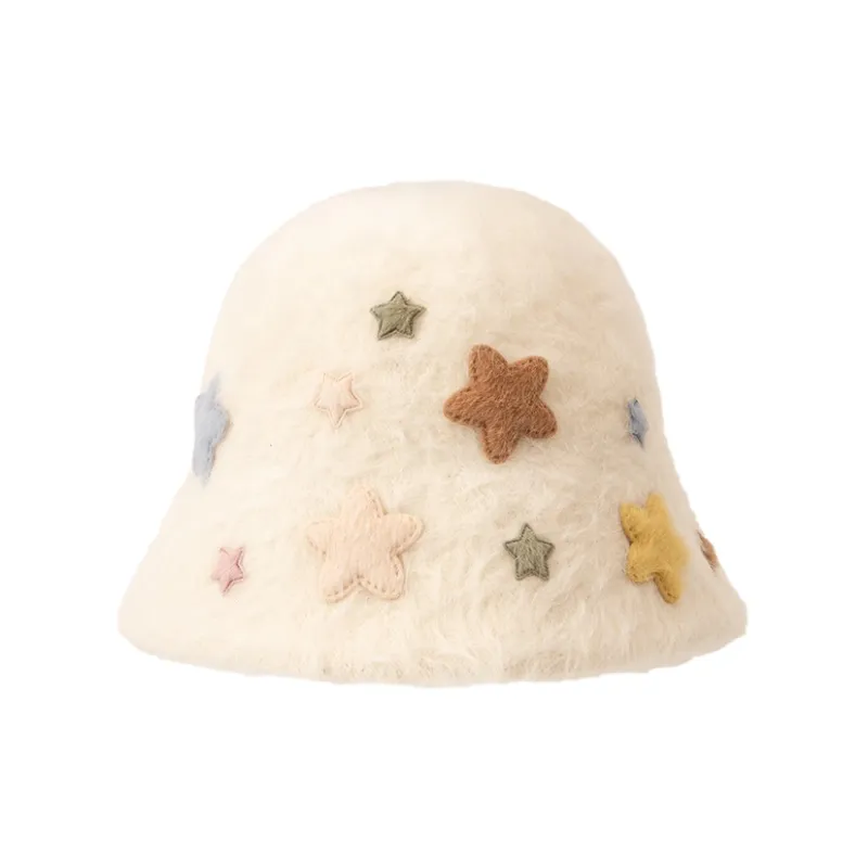 BAIJUAN Polyester Bucket Hats Women's-4