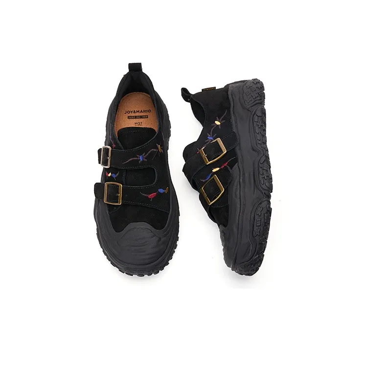 Joy&Mario Low-Top Outdoor Shoes 4cm Women's-11
