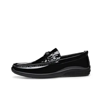 Romon Loafers Men Low-Top Black