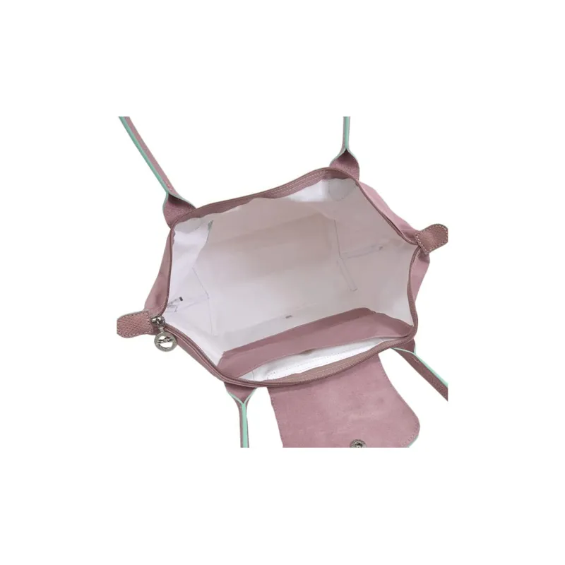 LONGCHAMP Le Pliage Club Nylon Dumpling Bag, One Shoulder Handbag Women's Rose-4