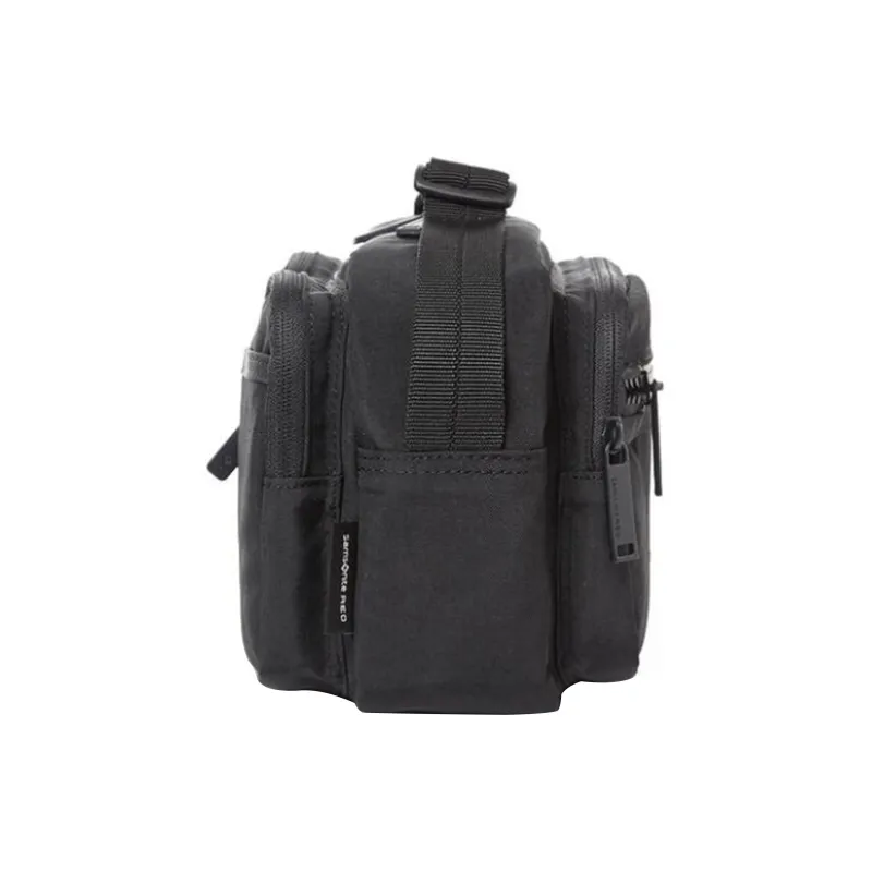 SAMSONITE MARSTON Nylon Small Square Bag Shoulder Bag, Crossbody Bag Mini Men's Black-2