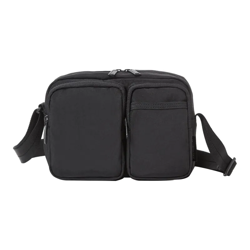 SAMSONITE MARSTON Nylon Small Square Bag Shoulder Bag, Crossbody Bag Mini Men's Black-3