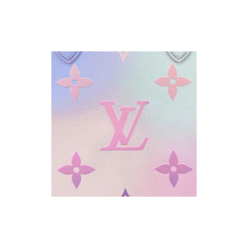 LOUIS VUITTON Onthego Gm Sunrise Pastel-4