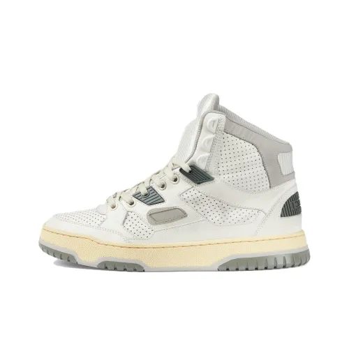 GUCCI Skateboard Shoes Women's High-Top Off White