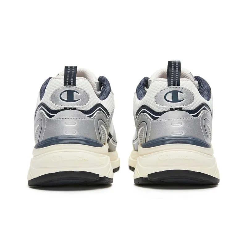Champion Anti Slip Wear Resistant Low Top Running Shoes Men's Dark Silver-3