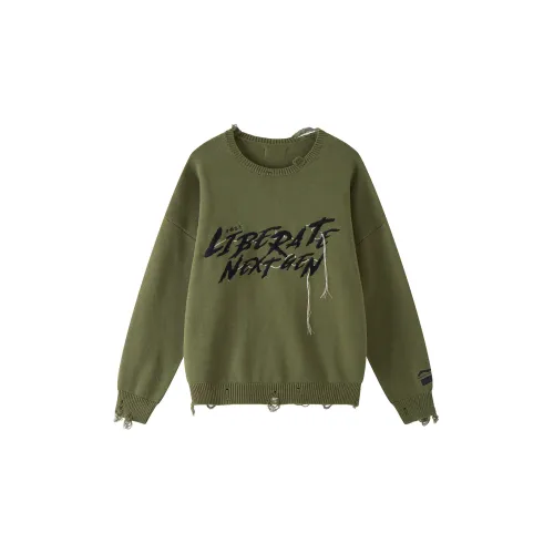 Lining LNG X Li Ning Knitwear Unisex True Olive Green