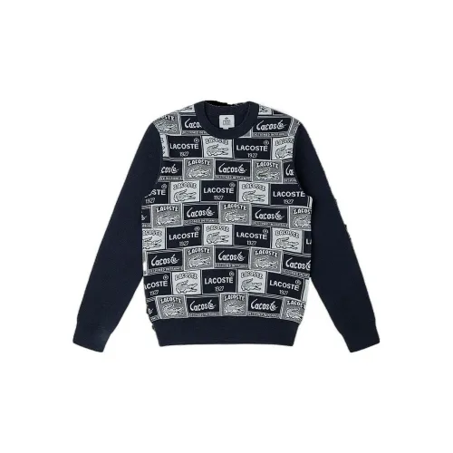 LACOSTE Knitwear Men Black