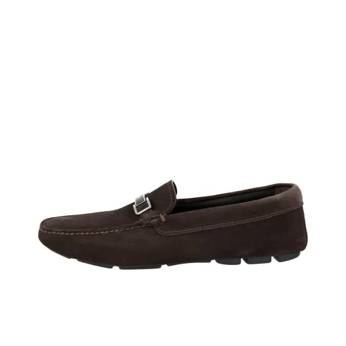 PRADA Loafers Men Brown