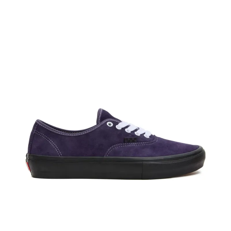Vans Authentic  Skate  'Dark Purple Black'-1