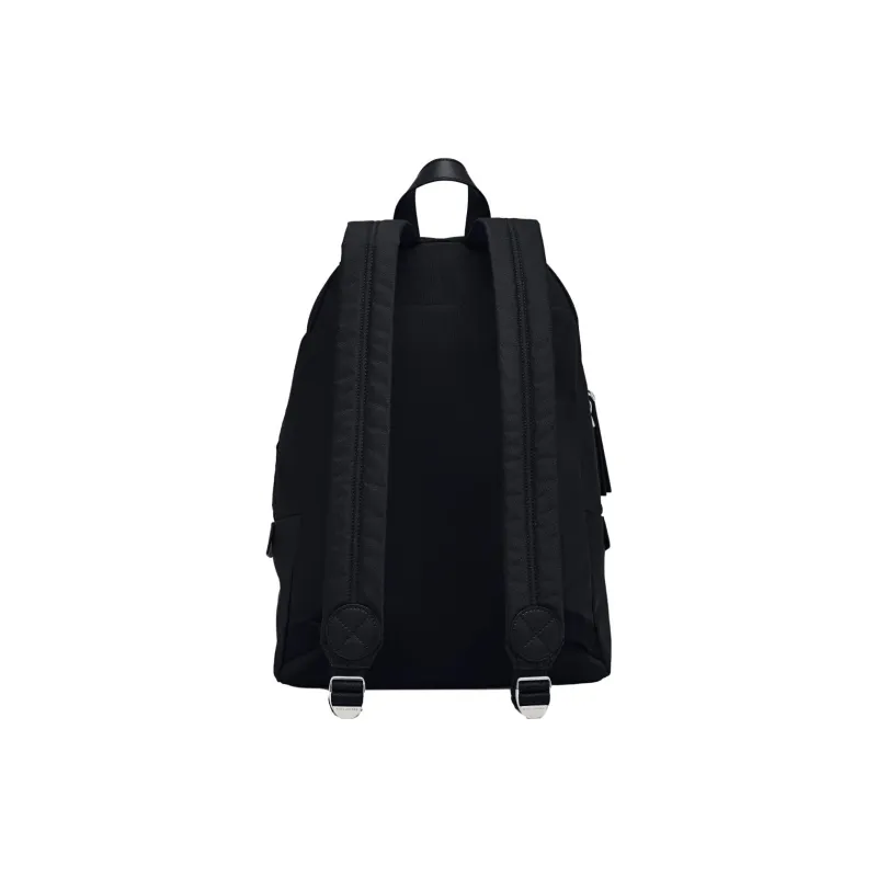 MARC JACOBS The Biker Logo Patch Zipped Large Backpack-3
