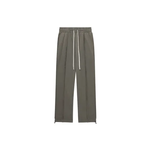 CLIMAX VISION Casual Pants Unisex Dark Gray Green