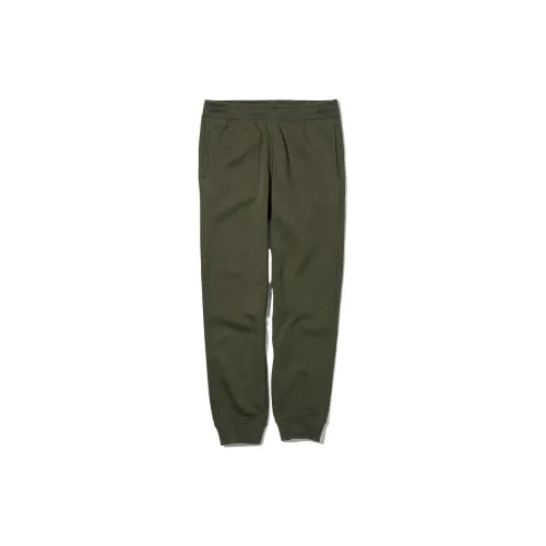 UNIQLO Knitted Sweatpants Men Deep Olive