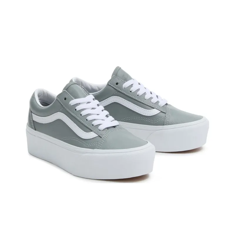 Vans Old Skool Stackform 'Grey White'-2