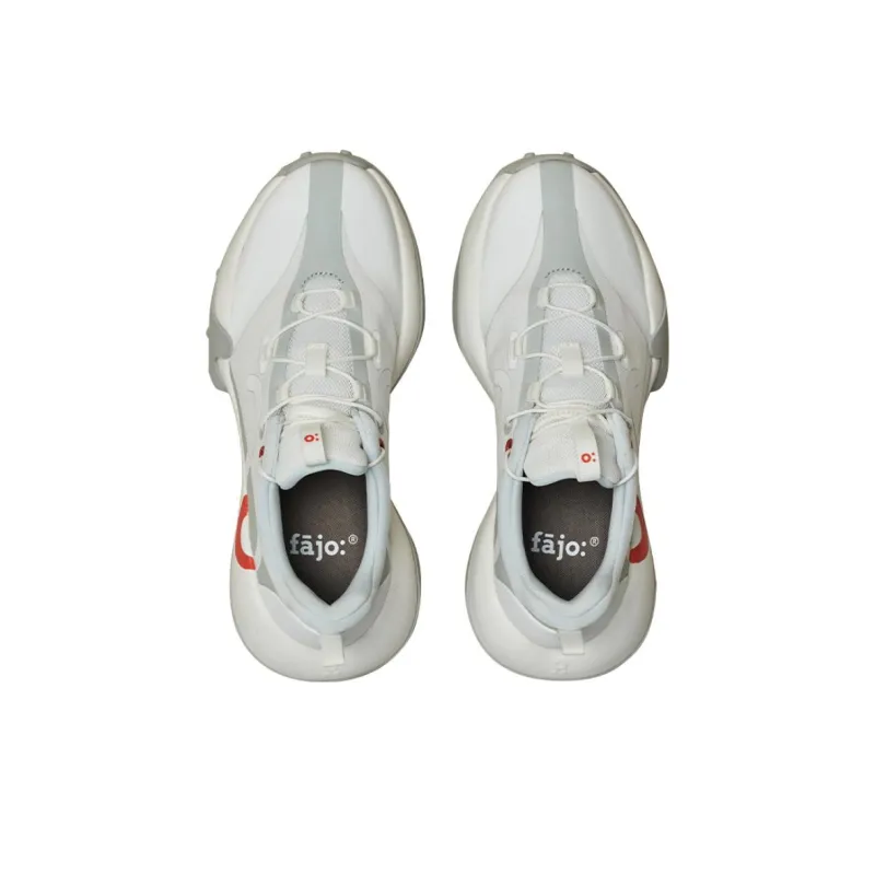 FAJO Low Top Outdoor Shoes Unisex White-4