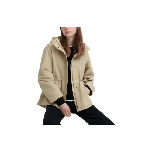 UNIQLO Jackets Women's Gold Sand