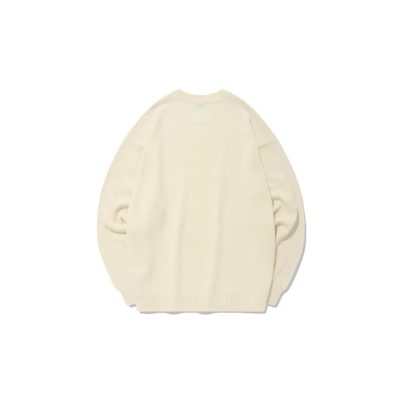 COVERNAT Knitwear Unisex Ivory-1