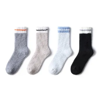 Primeet Mid-Calf Socks Men's 4 Pack
