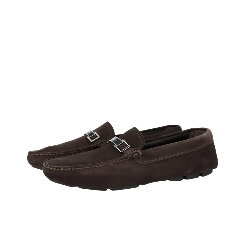 PRADA Loafers Men Brown-3