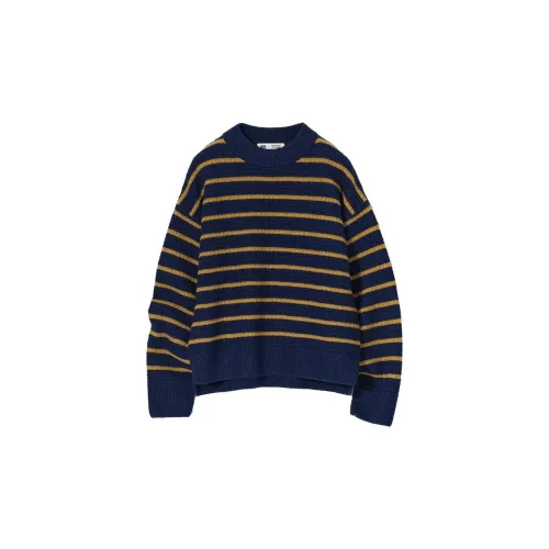 UNIQLO X CDC Co-brand Knitwear Women's Navy Blue