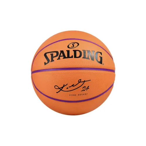 SPALDING Rubber Basketball Orange Size 7 Training