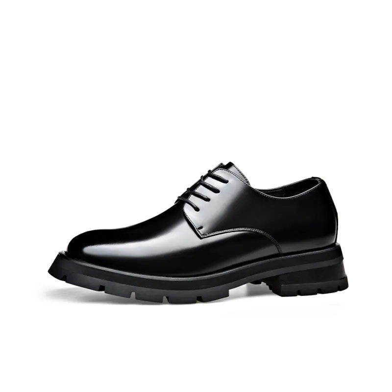 Romon Dress Shoes 4.5cm Men's Black-0