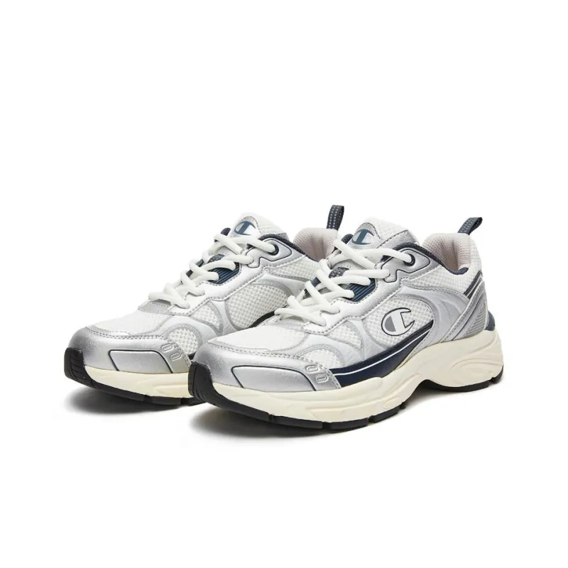Champion Anti Slip Wear Resistant Low Top Running Shoes Men's Dark Silver-2