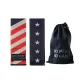 United States Flag Color Scheme (1 Pair)