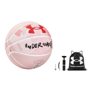 Under Armour Rubber Basketball Sky Pink Size 7 Training Competition Unisex