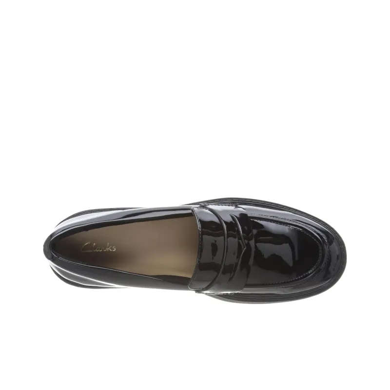 Clarks Orinoco2 Penny Loafers Women's Black-3