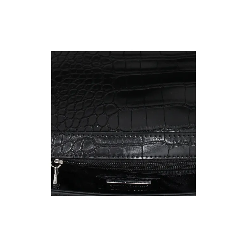 VERSACE JEANS COUTURE Polyester Handbag, Shoulder Bag Regular Women's Black-4