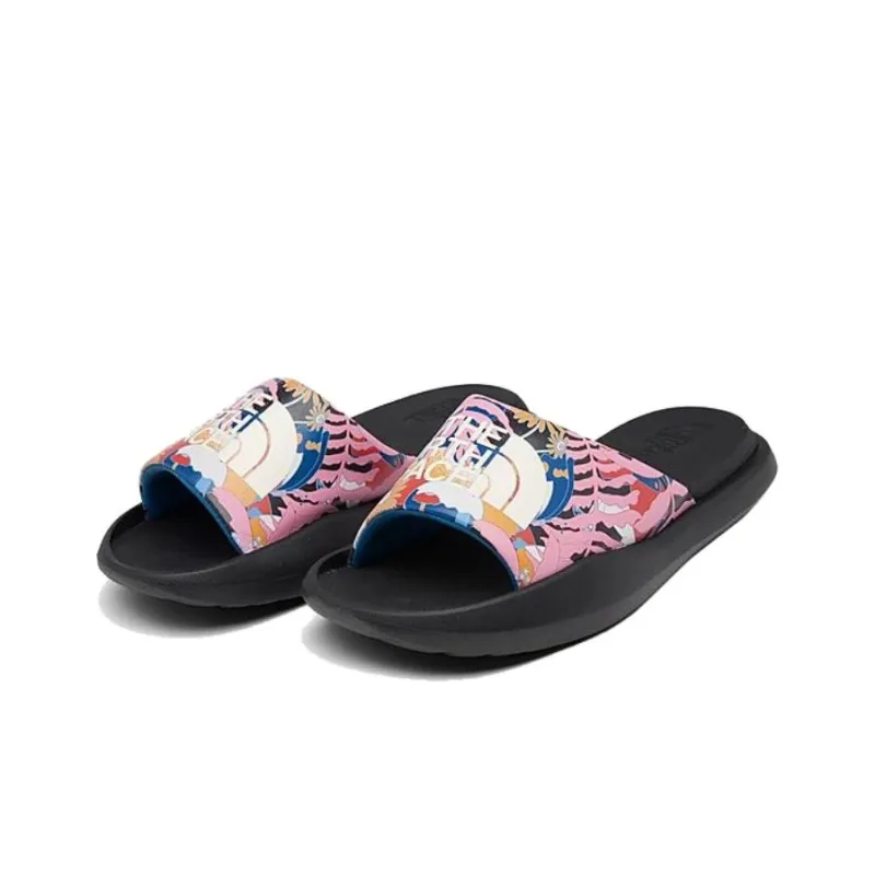 THE NORTH FACE Triarch Slides 'Base Camp Slide Iii 'Lupine Iwd Print Tnf Black'' Women's-2
