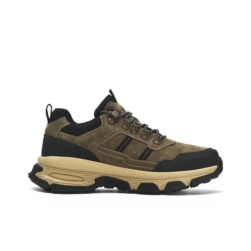 Jeep Cushioning Anti Slip And Wear Resistant Coverage Support Low Top Outdoor Shoes Men's Khaki-1